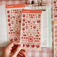 Sweet Strawberry | Sticker Sheet
