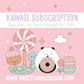 Sweet Kawaii Designs | November 2025 Kawaii Kit Subscription