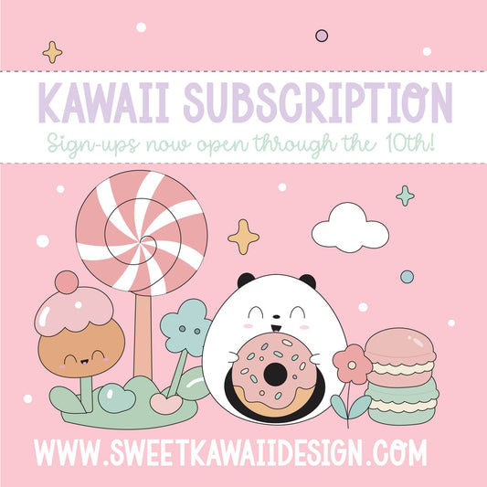 Sweet Kawaii Designs | November 2025 Kawaii Kit Subscription