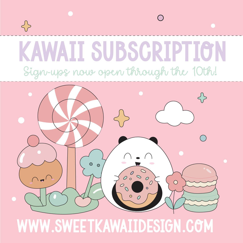 *PRESALE* Sweet Kawaii Designs | November 2025 Kawaii Kit Subscription