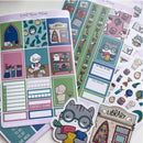 Sweet Bean Plans | October 2024 WASHI & STICKER Subscription