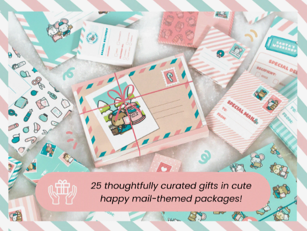 *PRESALE* Hubman & Chubgirl | 2025 Holiday Happy Mail Advent Calendar