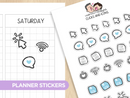 Clicks and Icons | Sticker Sheet