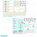 *PRESALE* Krels Creations - Summer Break | June 2026 STICKERS & WASHI Subscription