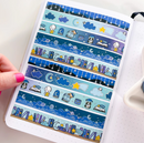 Sweet Bean Plans | October WASHI & STICKER Subscription