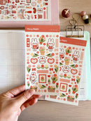 Tulip Rabbit | Sticker Sheet