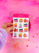 Bookish Kitties | Sticker Sheet