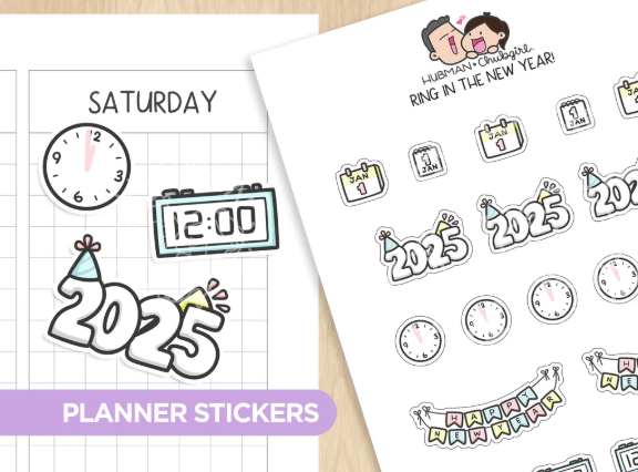 Ring in the New Year | Sticker Sheet
