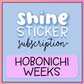 Shine Sticker Studio - Cherry Bossom Dreams | March 2026 Subscription