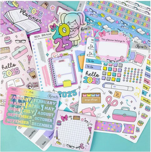 *PRESALE* Shine Sticker Studio - 2025 Planner | November 2024 Subscription