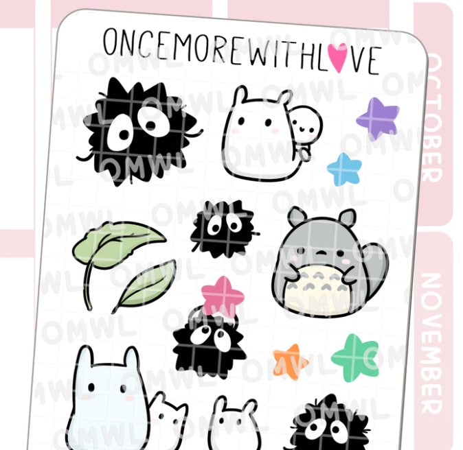 Soots Large Deco | Sticker Sheet