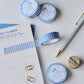 Blue Gingham | Washi