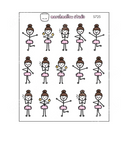 The Faces of Flossie | Sticker Sheet