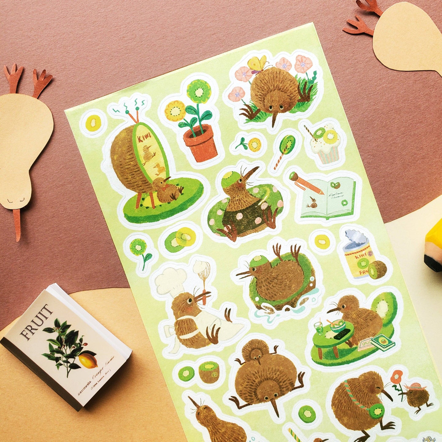 Sweet Kiwi Home | Sticker Sheet