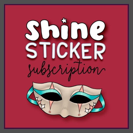 *PRESALE* Shine Sticker Studio - Midnight Masquerade | September 2026 Subscription