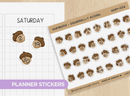 Numbers - Squirrelly Acorn | Sticker Sheet