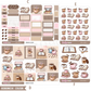 Krels Creations - Coffee Lover | January 2026 STICKERS & WASHI Subscription