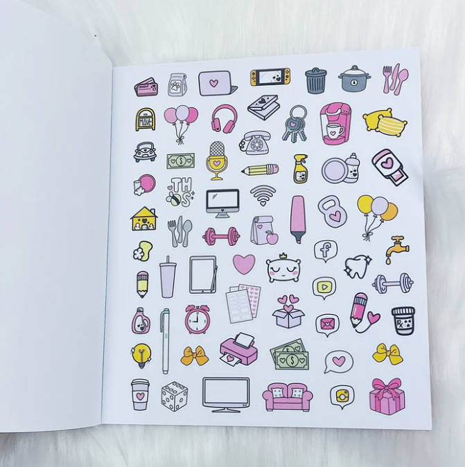 All Smiles| Sticker Book