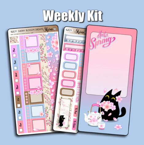Shine Sticker Studio - Cherry Bossom Dreams | March 2026 Subscription
