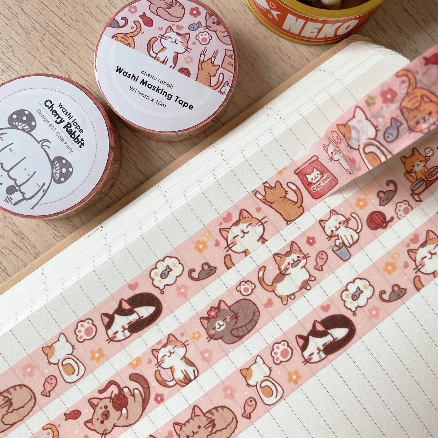 Cat Party | Washi
