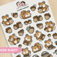 Acorn Harvest | Big Sticker Sheet