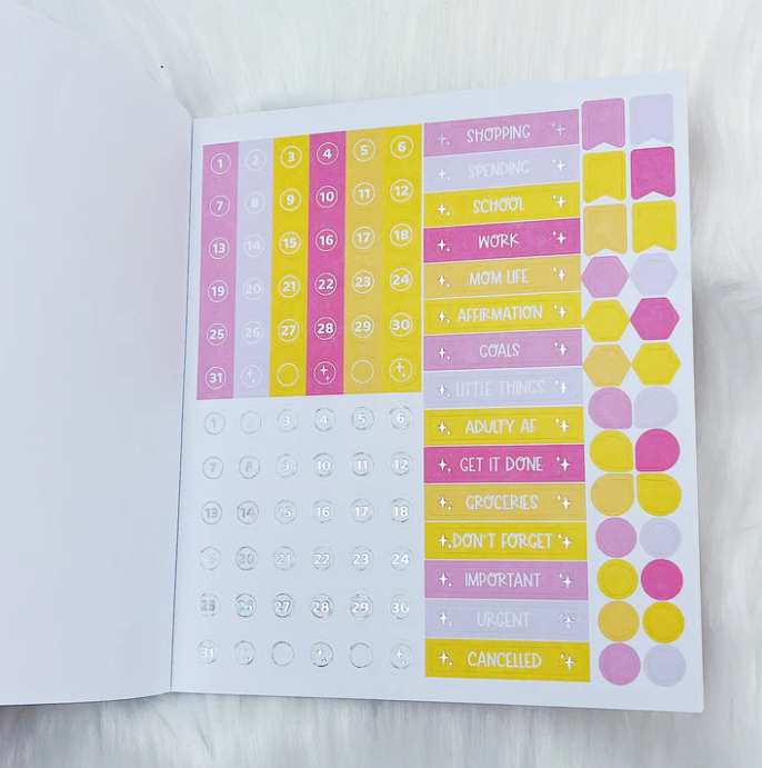 All Smiles| Sticker Book