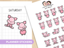 Shy Piglet | Sticker Sheet