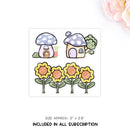 Krels Creations - Magic Forest | October 2025 STICKERS & WASHI Subscription