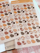 Cat Loafs (Mini) | Sticker Sheet