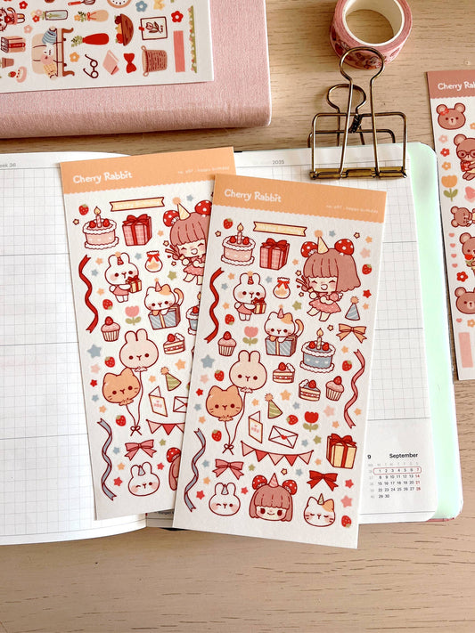 Happy Birthday | Sticker Sheet