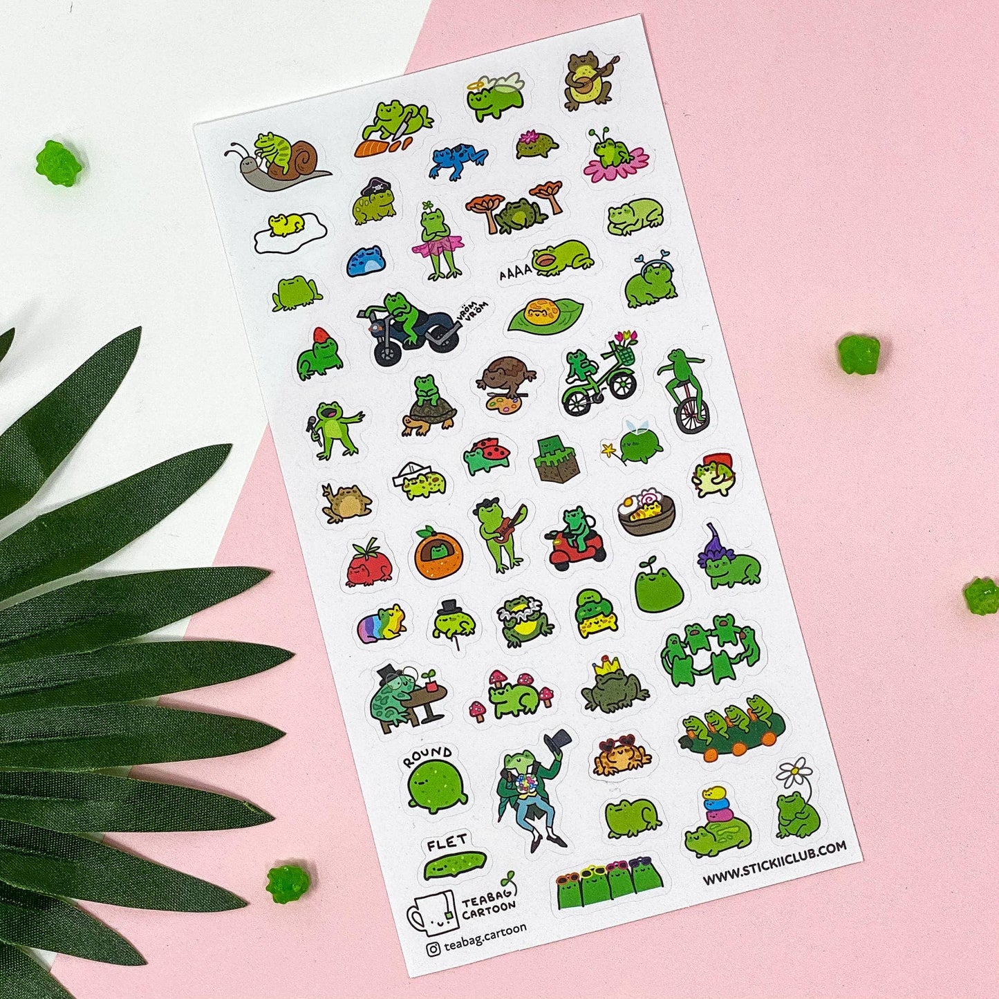 Little Frogs | Sticker Sheet