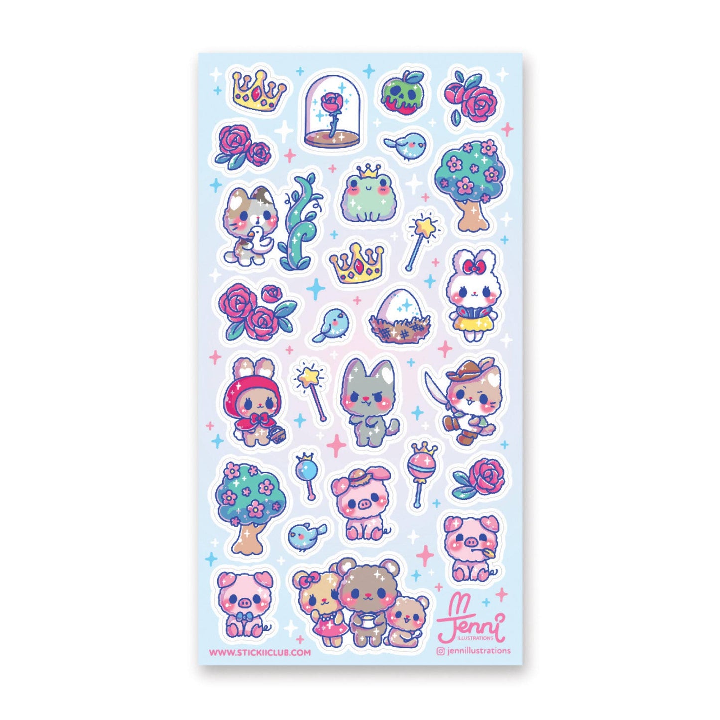 Furry Fairy Tales | Sticker Sheet