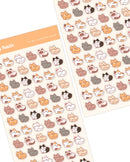 Cat Loafs (Mini) | Sticker Sheet