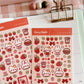 Sweet Strawberry | Sticker Sheet
