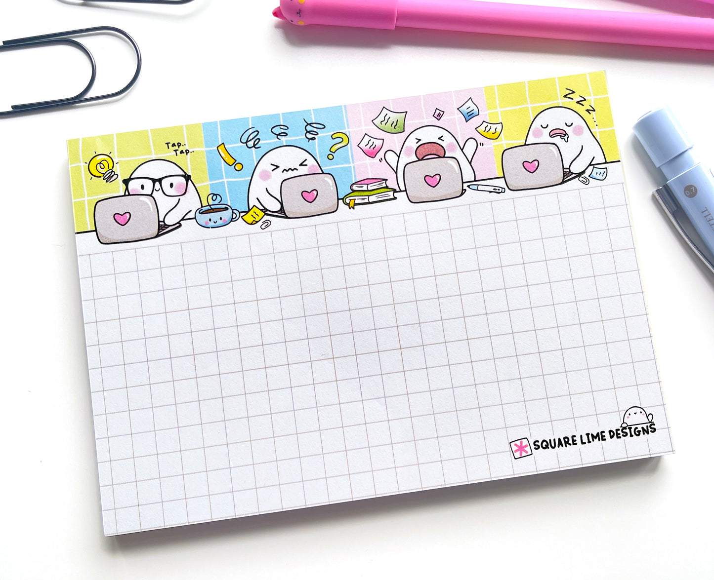 Work | A6 Notepad