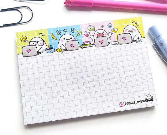 Work | A6 Notepad