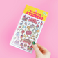 Birthday Stuff | Vinyl Sticker Sheet