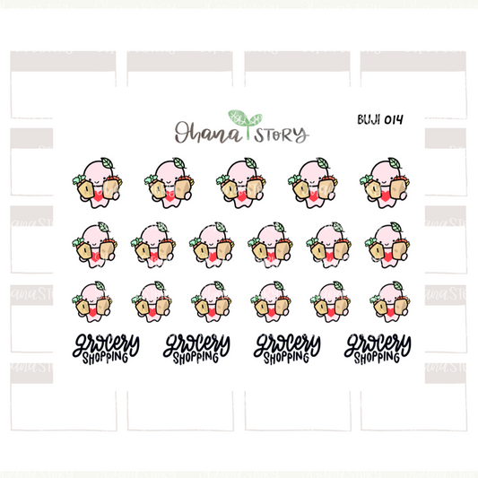 Grocery Shopping | Sticker Sheet