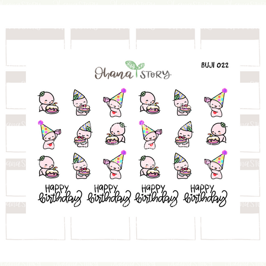 Birthday | Sticker Sheet