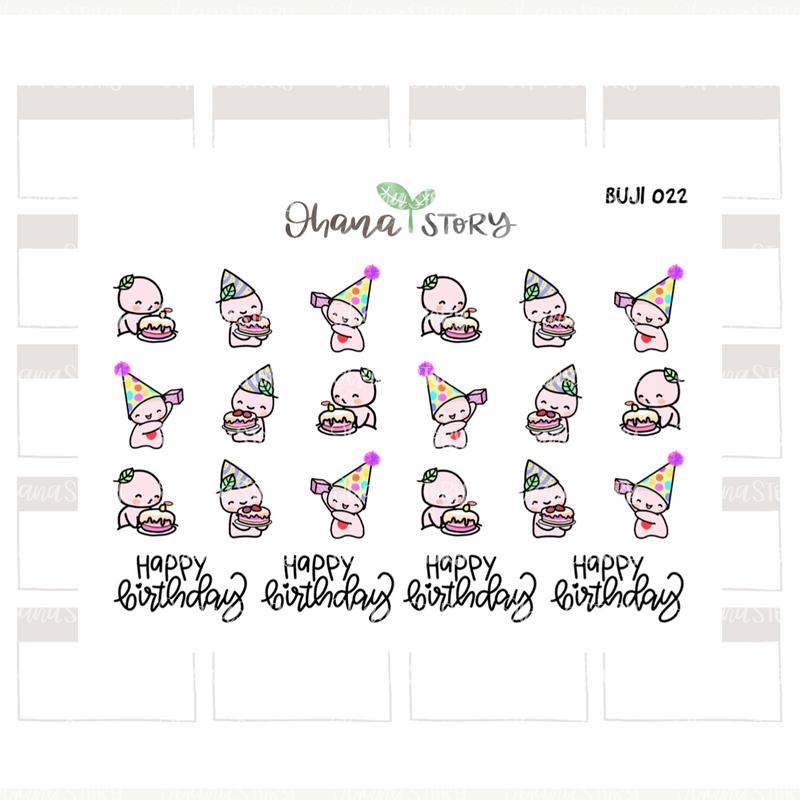 Birthday | Sticker Sheet