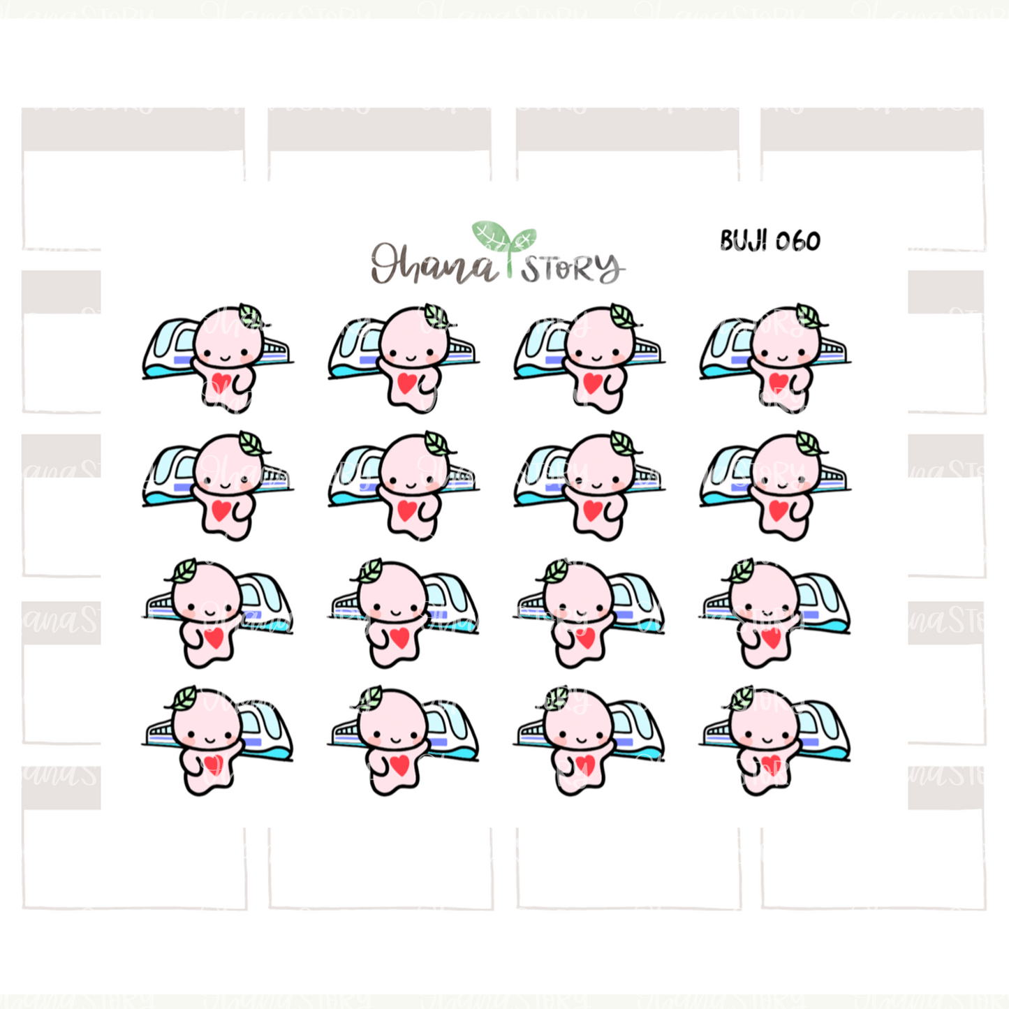 Transit Subway | Sticker Sheet