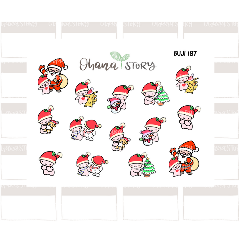 Santa Hat | Sticker Sheet