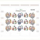 Watching Movies | Sticker Sheet
