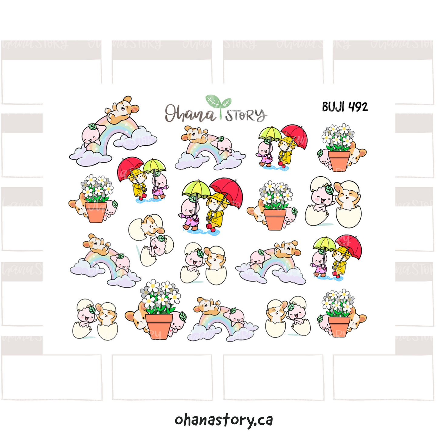 Spring Theme | Sticker Sheet