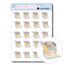 Kawaii Biscuit - Writing | Sticker Sheet