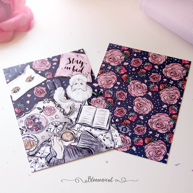 Breakfast In Bed | Journalling Card
