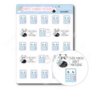 Kawaii Calculator | Sticker Sheet