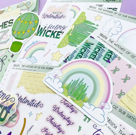 Shine Sticker Studio - The Witches of Oz | October 2025 Subscription
