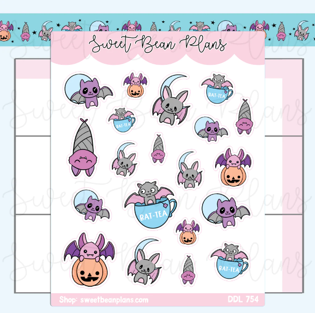 Frickin' Bats | Sticker Sheet