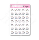 Kawaii Daisy - Coffee | Sticker Sheet